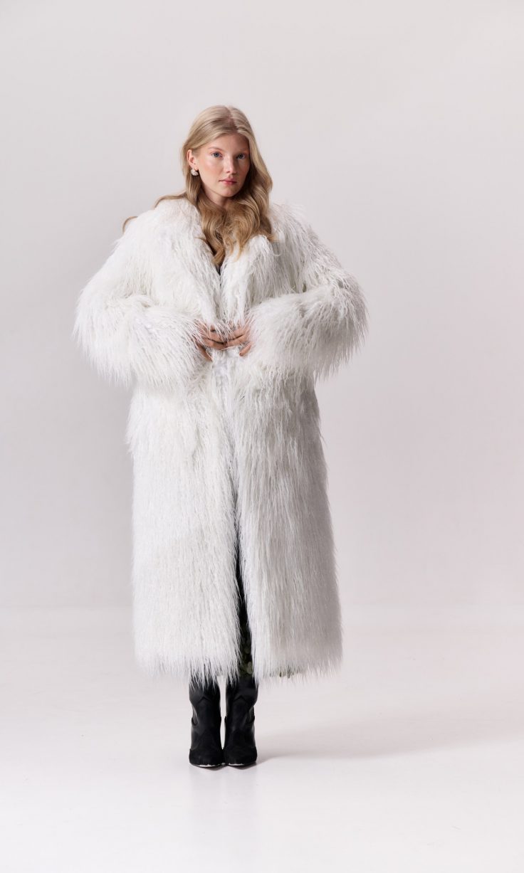 Шуба женская из эко меха PREMIUM FURS ТУ2534