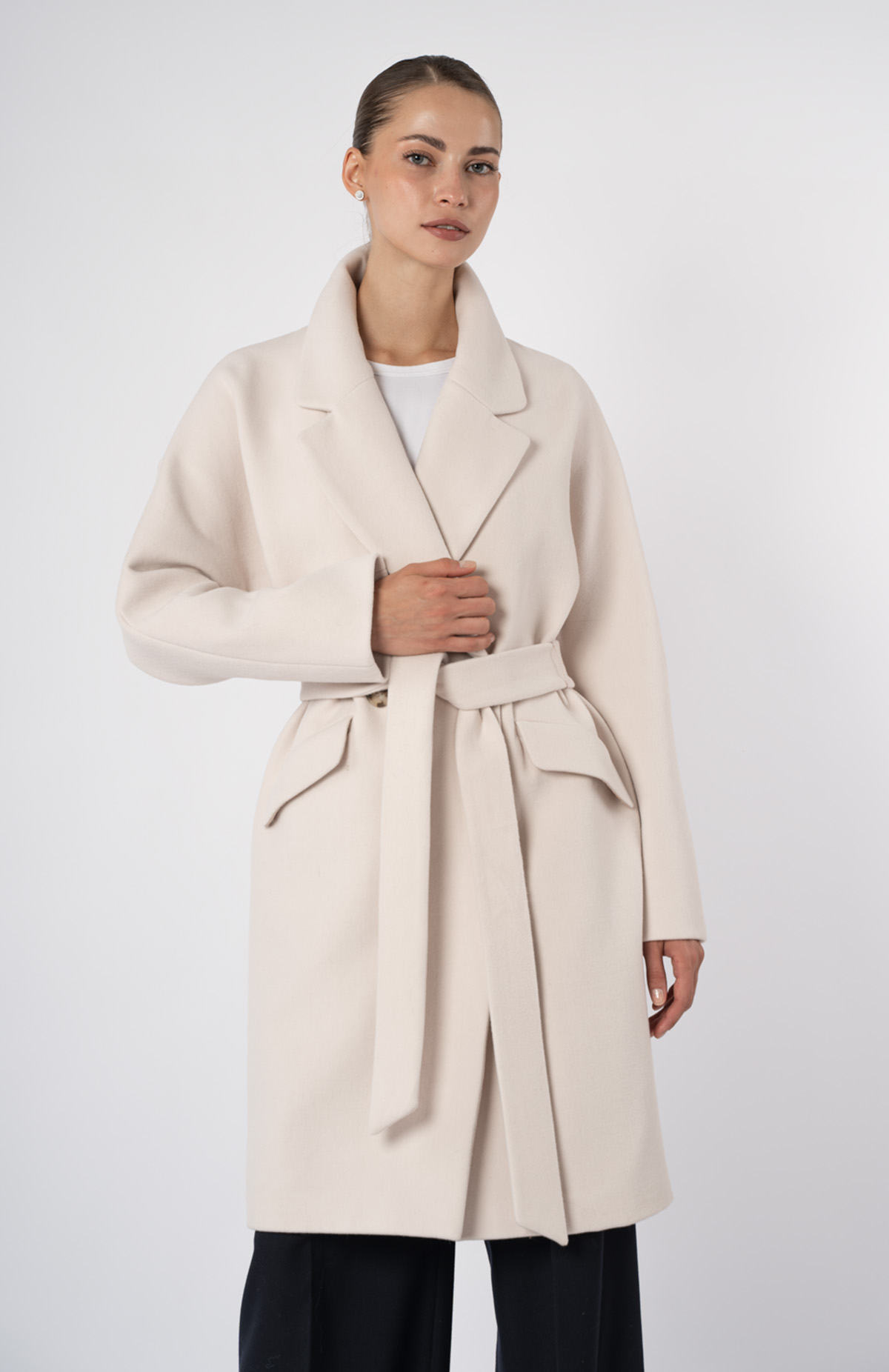 Пальто женское демисезонное ElectraStyle 4-2214 Пальто женское демисезонное ElectraStyle 4-2214