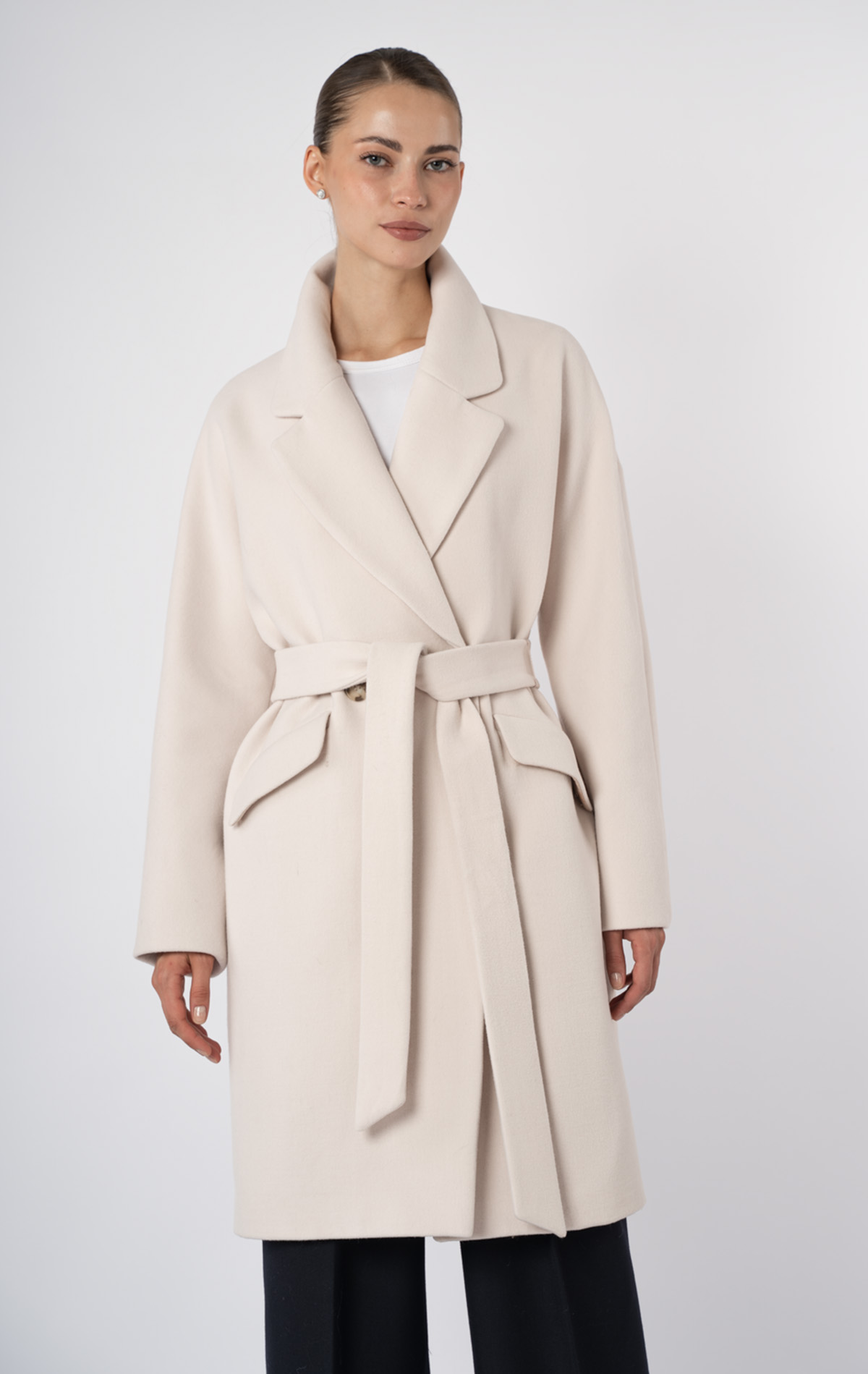 Пальто женское демисезонное ElectraStyle 4-2214 Пальто женское демисезонное ElectraStyle 4-2214