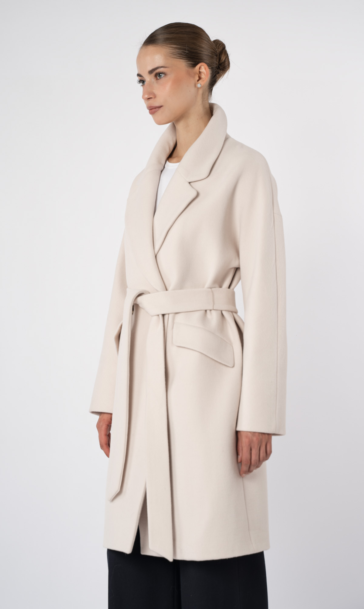 Пальто женское демисезонное ElectraStyle 4-2214 Пальто женское демисезонное ElectraStyle 4-2214