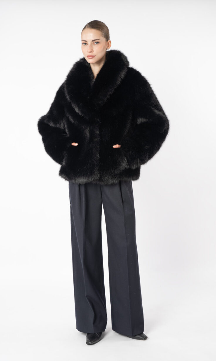 Шуба женская из эко меха Дианель Э-299 Р Шуба женская из эко меха Дианель Э-299 Р