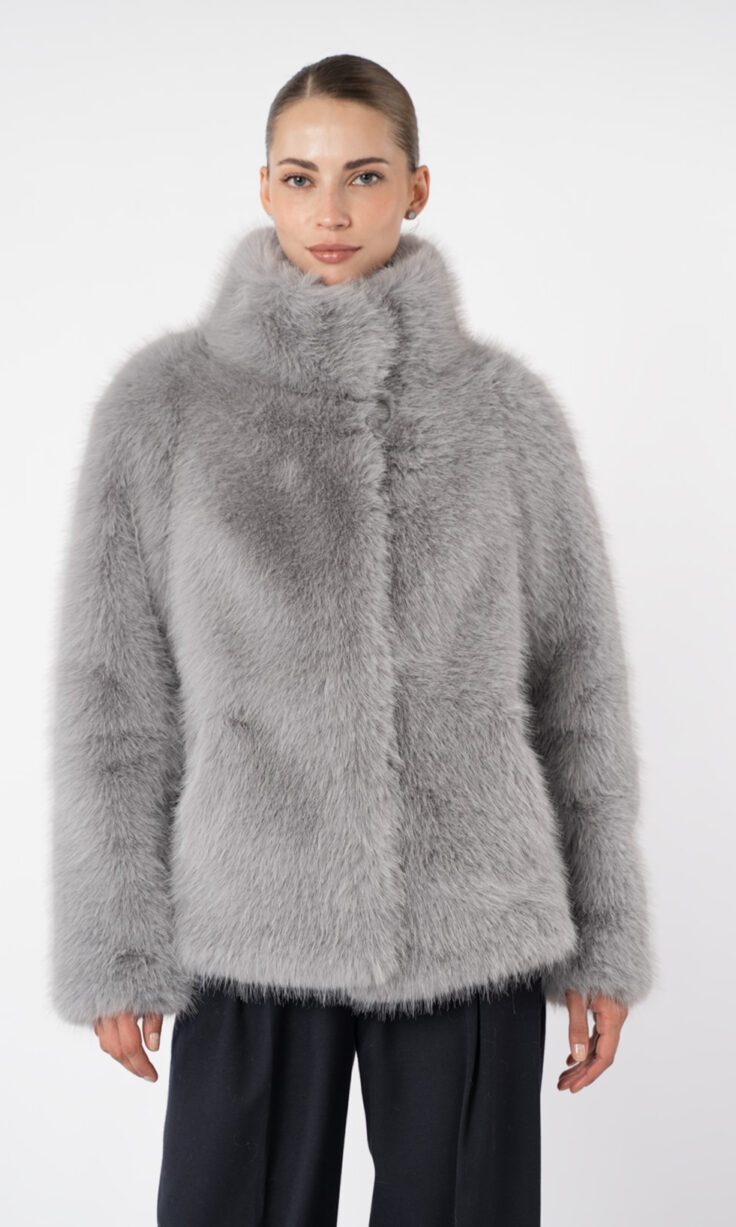 Шуба женская из эко меха Дианель Э-299 Р Шуба женская из эко меха Дианель Э-299 Р