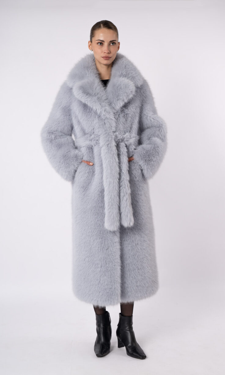 Шуба женская из эко меха Дианель Э-155 Р Шуба женская из эко меха Дианель Э-155 Р