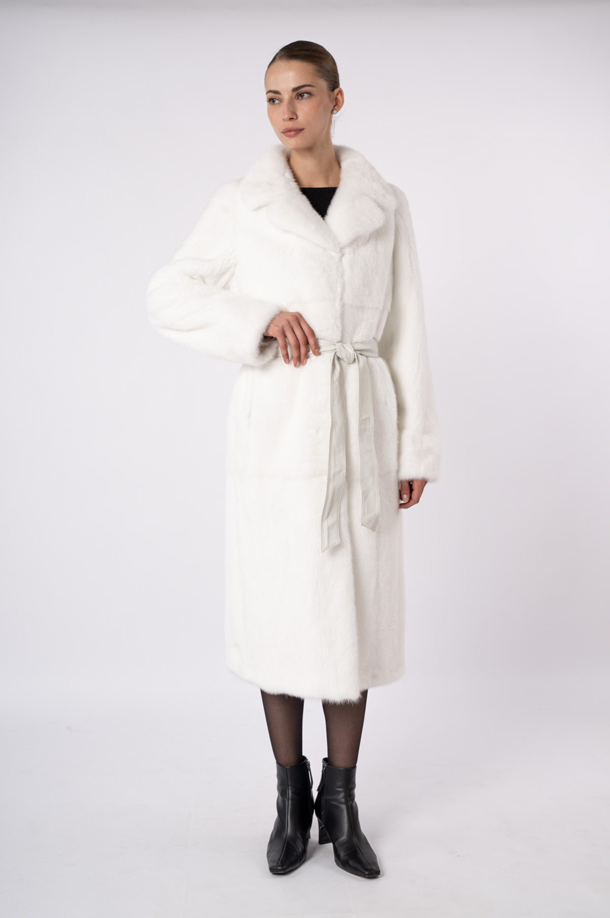 Шуба женская из меха норки 19519 Шуба женская из меха норки 19519