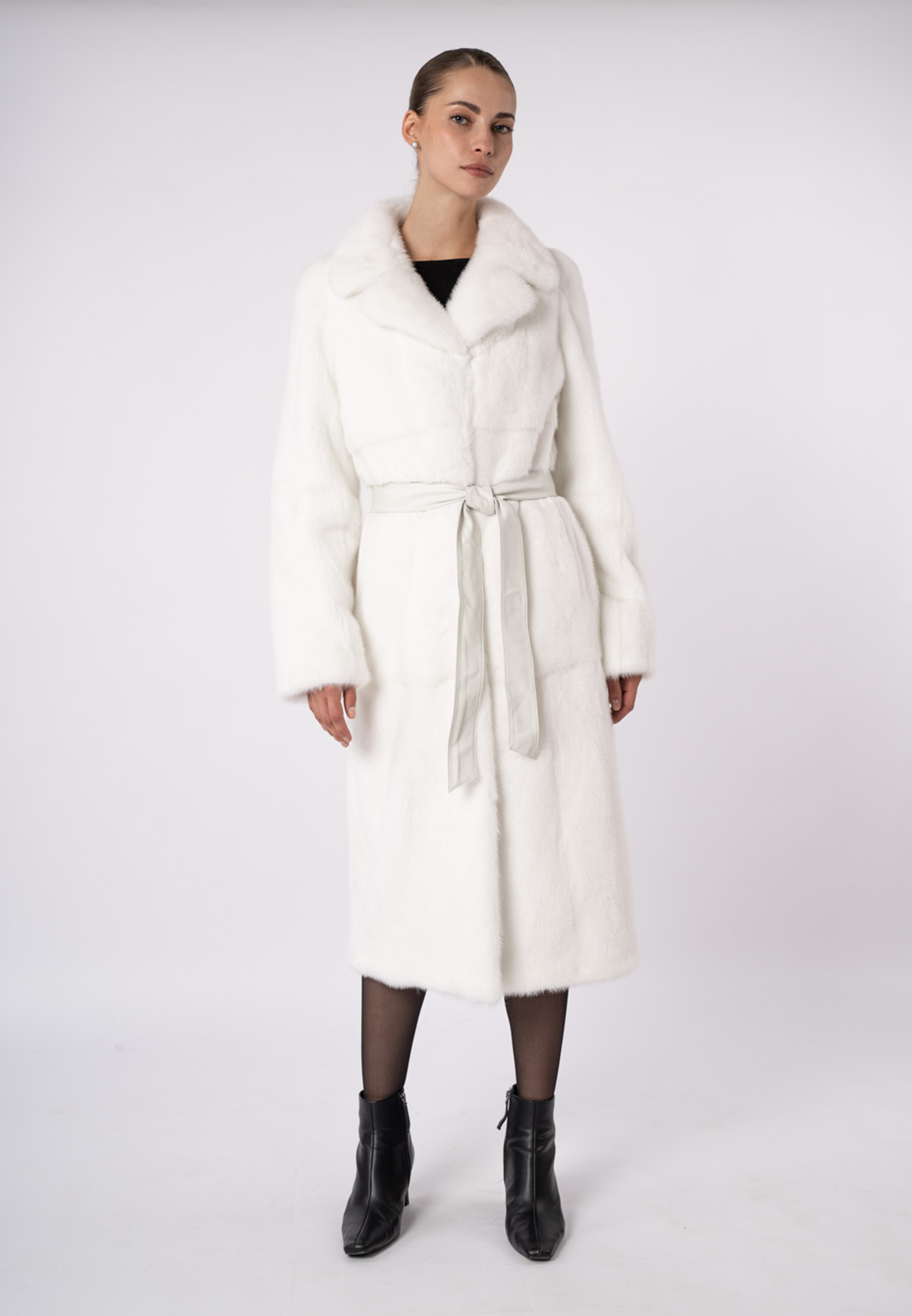 Шуба женская из меха норки 19519 Шуба женская из меха норки 19519