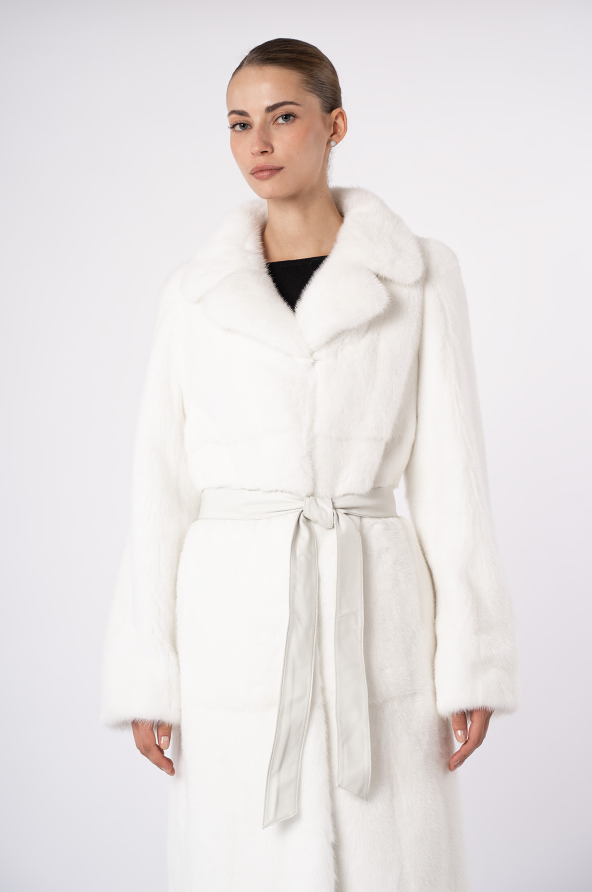 Шуба женская из меха норки 19519 Шуба женская из меха норки 19519