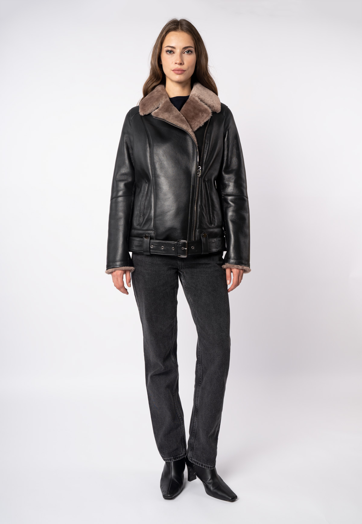 Дубленка женская из овчины Viva Dolce Vita 7645FP Дубленка женская из овчины Viva Dolce Vita 7645FP