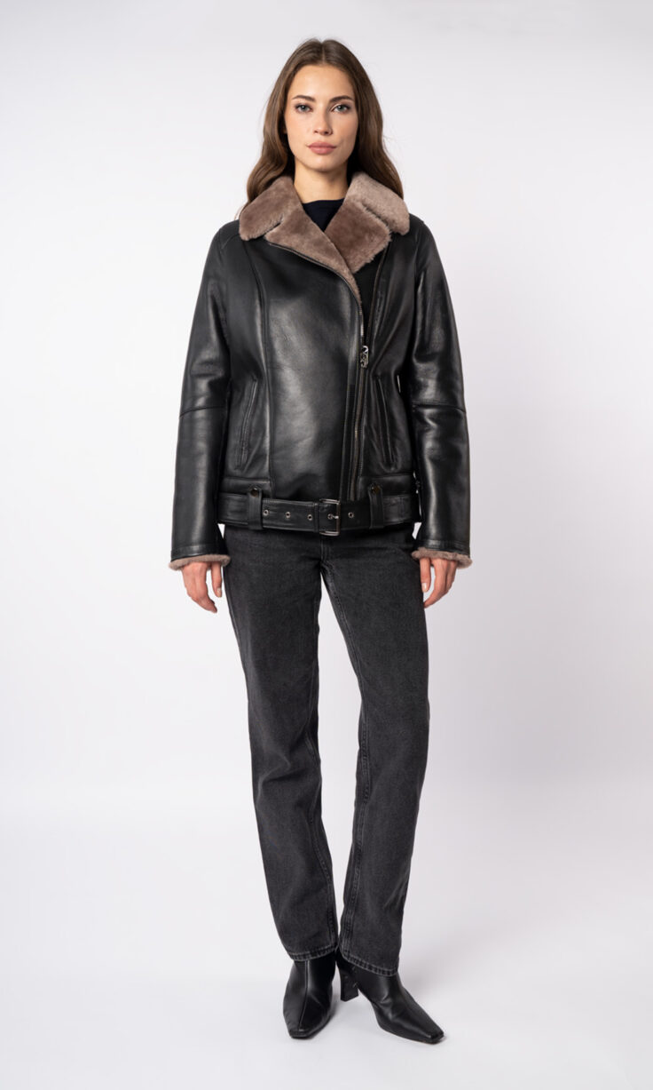 Дубленка женская из овчины Viva Dolce Vita 7645FP Дубленка женская из овчины Viva Dolce Vita 7645FP