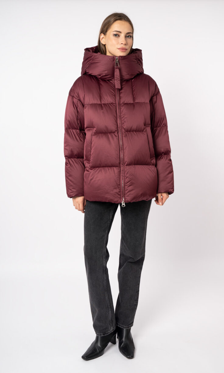 Пуховик женский с капюшоном DEIFY 1197 Пуховик женский с капюшоном DEIFY 1197