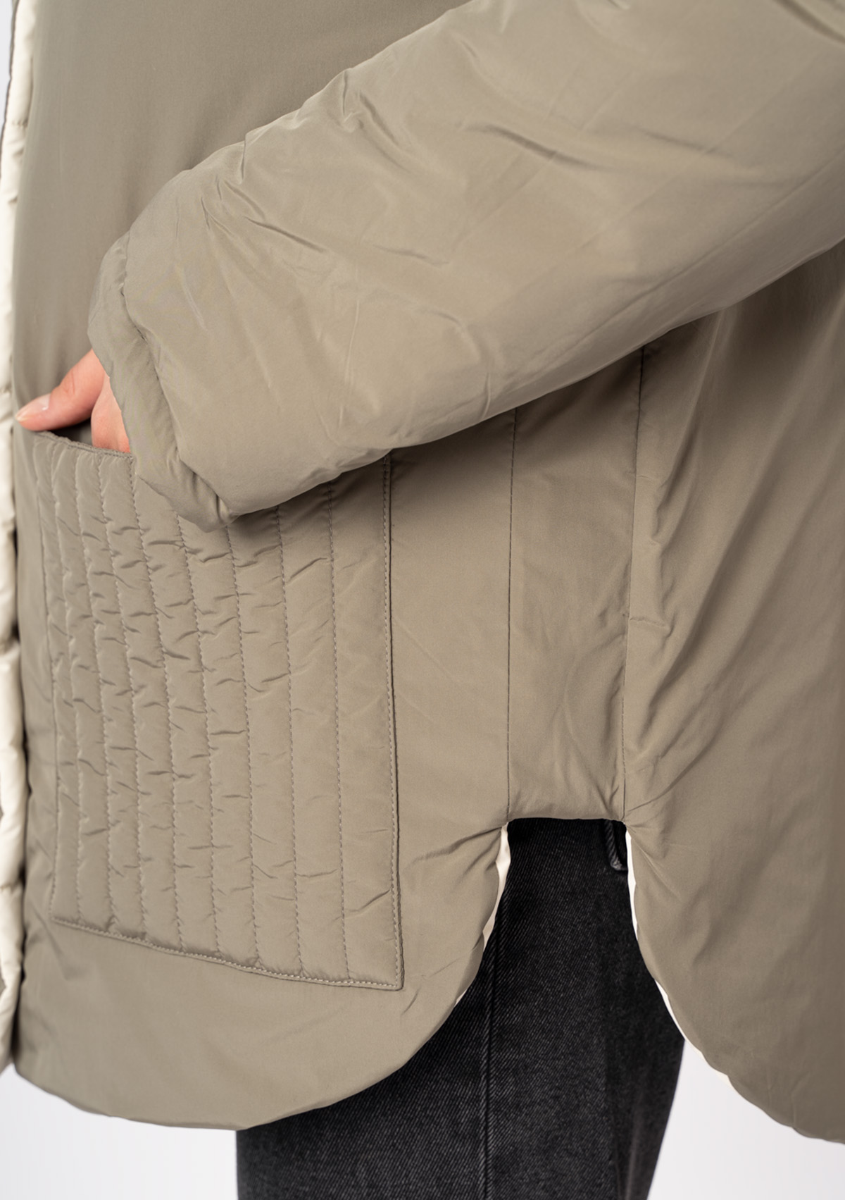 Куртка двусторонняя женская демисезонная ElectraStyle 51001-9700 Куртка двусторонняя женская демисезонная ElectraStyle 51001-9700