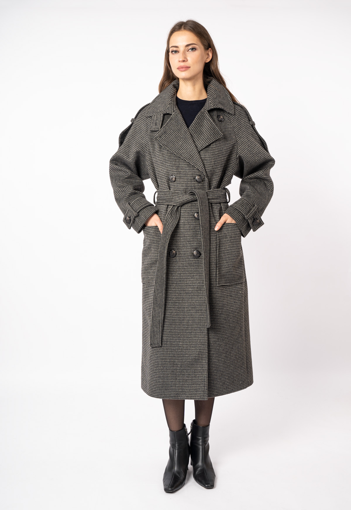 Пальто женское демисезонное ZARYA MODY М-978 Пальто женское демисезонное ZARYA MODY М-978