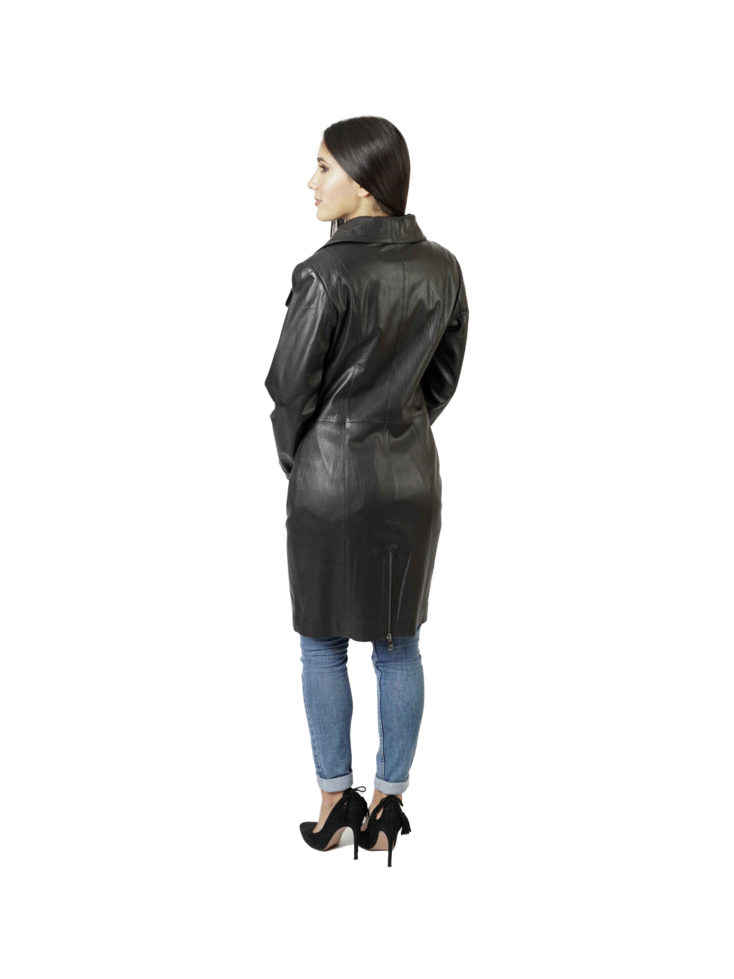 Кожаная куртка женская Carnelli 015245 купить в Уфе