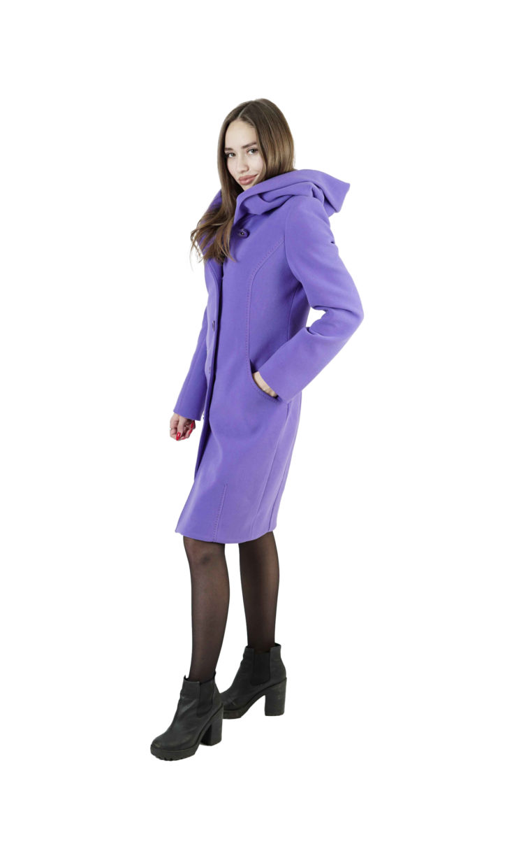 Пальто женское шерстяное Славянка Т1-703