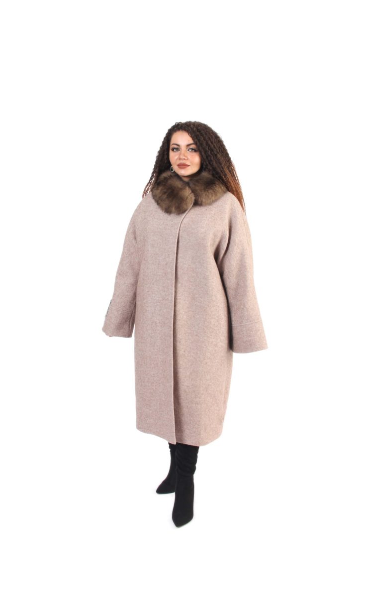 Пальто женское шерстяное Славянка 68-7040-107 купить в Уфе