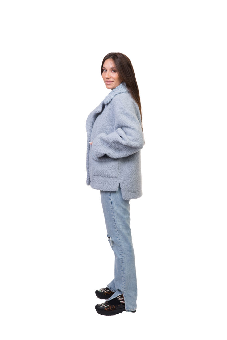 Куртка женская из экомеха GRV Premium Furs M-2157