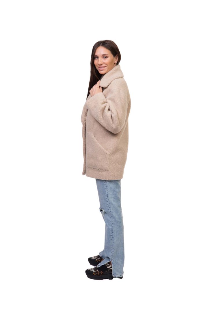 Куртка женская из экомеха GRV Premium Furs M-2119/1 купить в Уфе
