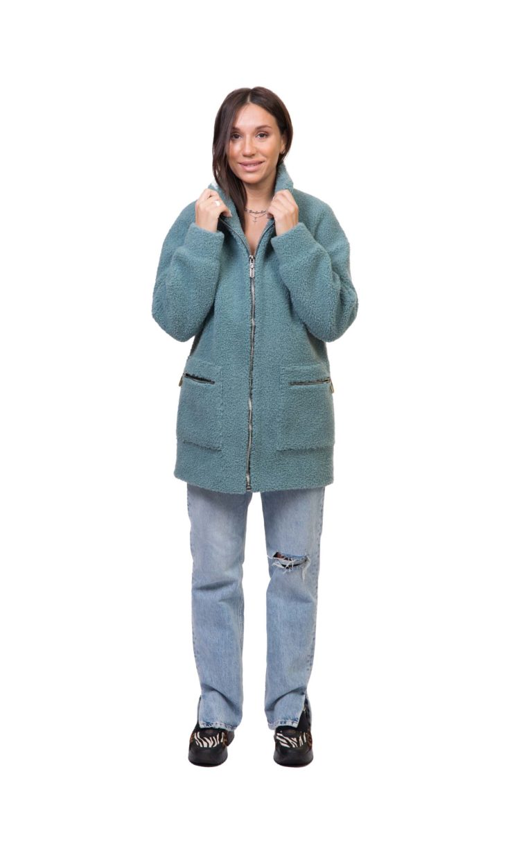 Куртка женская из эко-меха GRV Premium Furs M-2113