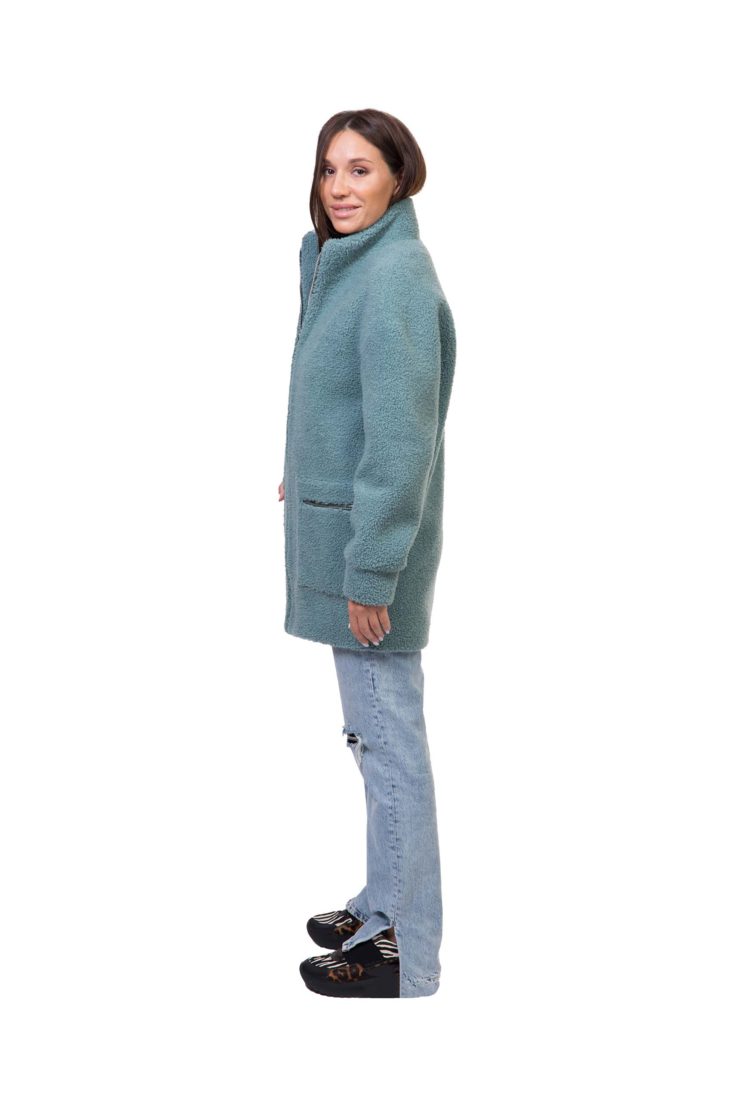 Куртка женская из эко-меха GRV Premium Furs M-2113 купить в Уфе