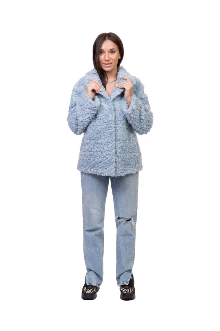 Куртка женская из эко-меха GRV Premium Furs M-2073