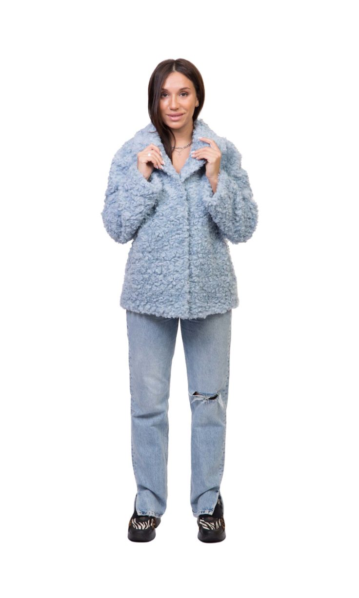 Куртка женская из эко-меха GRV Premium Furs M-2073