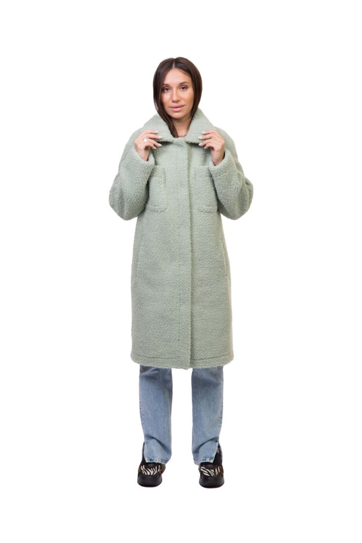 Куртка женская из эко-меха GRV Premium Furs M-2127 купить в Уфе