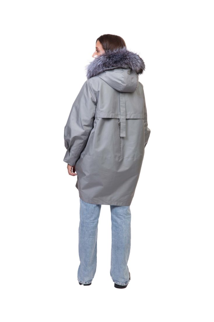 Куртка женская с подкладом из меха кролика Империя Меха Р019 купить в Уфе