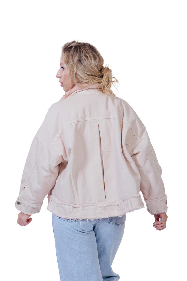 Куртка женская джинсовая с отделкой из меха норки SOFI FURS ALEX GROUP ТВ купить в Уфе