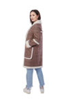 Пальто из экомеха GVR Premium Furs M-2068