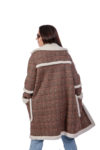 Пальто из экомеха GVR Premium Furs M-2068
