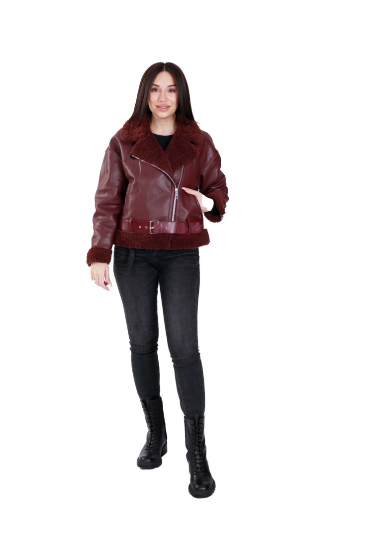 Куртка женская из эко-кожи 2154 купить в Уфе