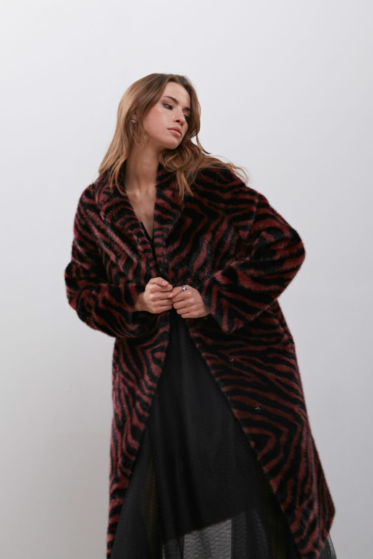 Пальто женское из искусственного меха Simakhov SM2160 купить в Уфе