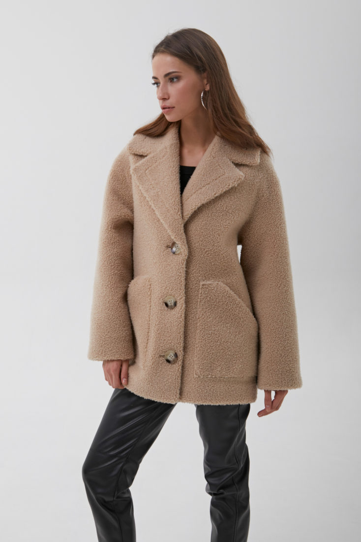 Куртка из эко-меха GRV Premium Furs M-2119/1 купить в Уфе