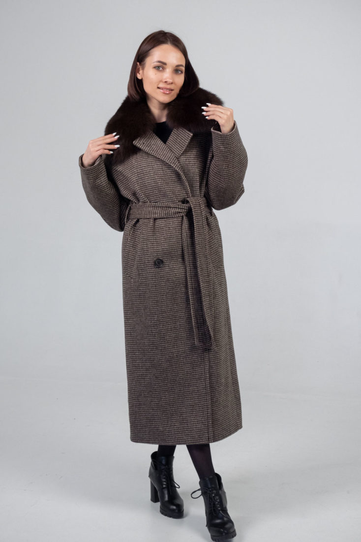 Пальто женское зимнее ZARYA MODY KM-989У