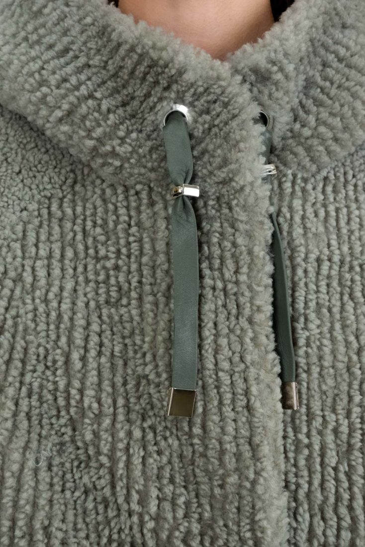 Пальто из меха овчины Керли FAVORIT Т-2305