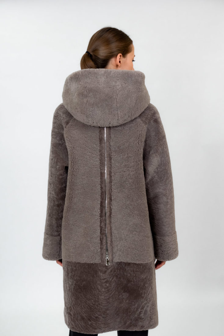 Пальто из меха овчины Керли FAVORIT Т-2313