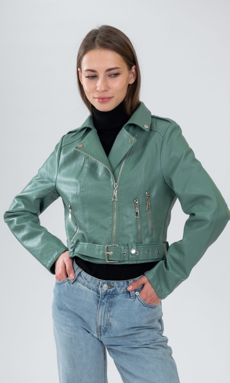 Куртка женская из эко-кожи 2003