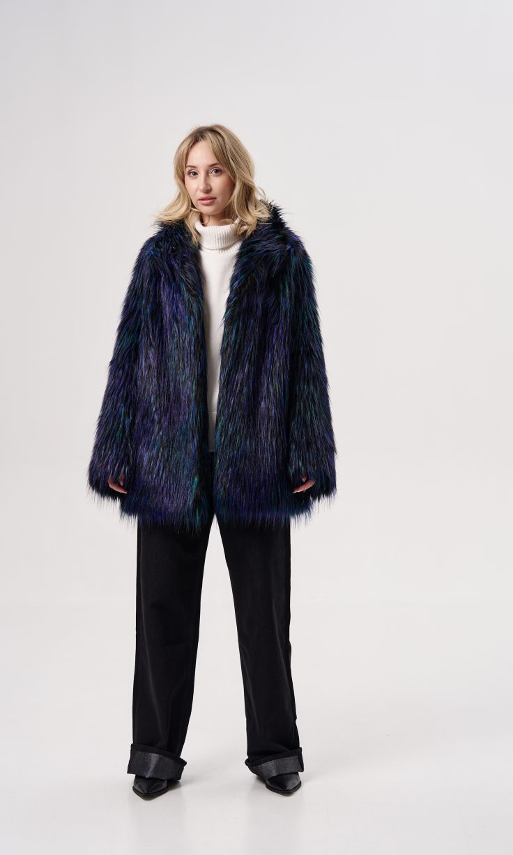 Шуба из эко-меха GARICCI T-348 Шуба из эко-меха GARICCI T-348