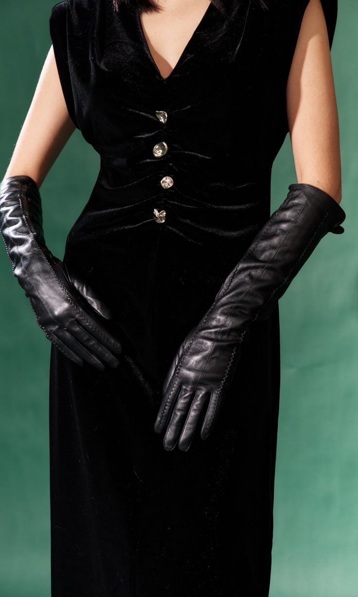 Перчатки женские кожаные Перчатки женские кожаные