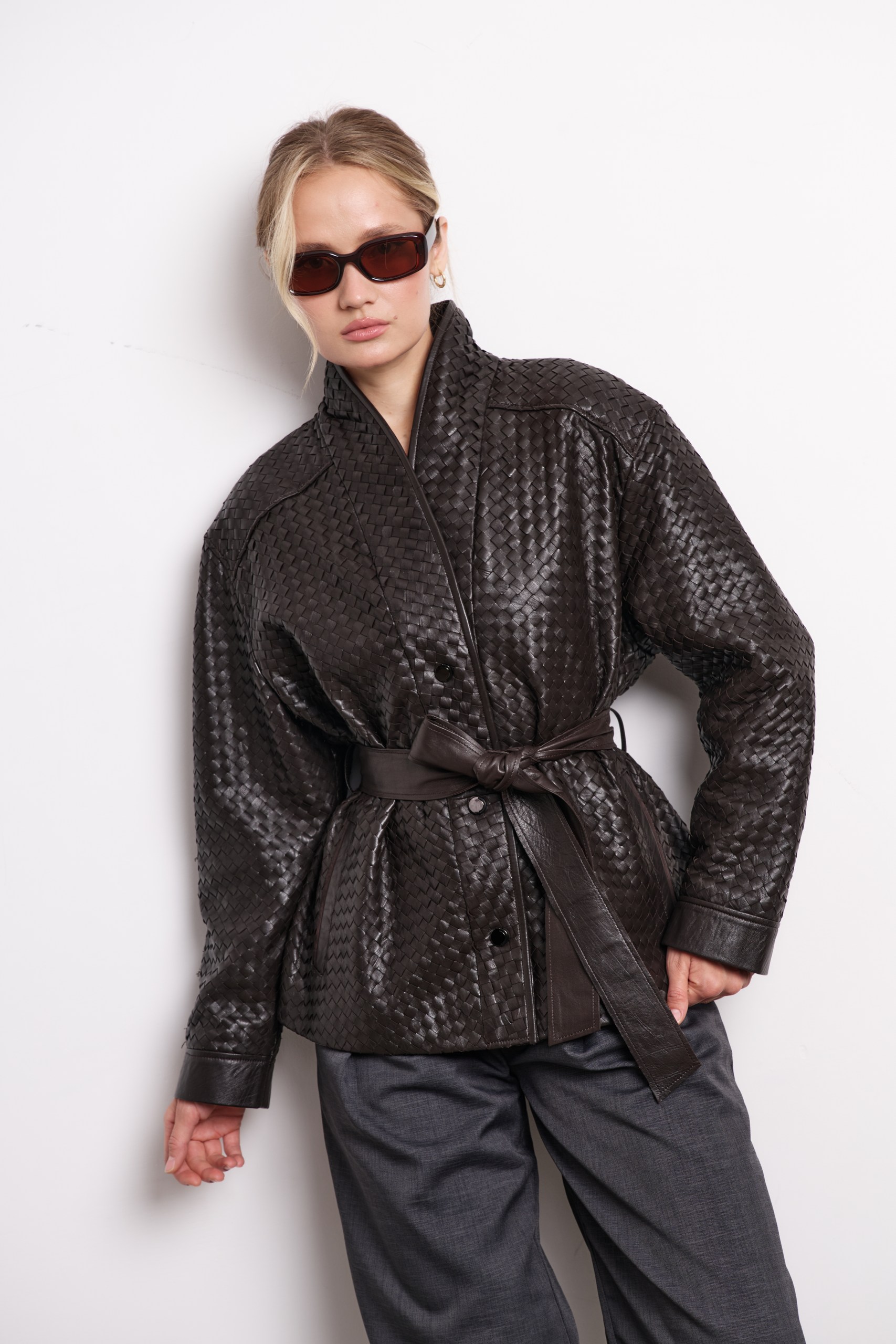 Куртка женская из натуральной кожи DioGomez 15933-ALP/60DG Куртка женская из натуральной кожи DioGomez 15933-ALP/60DG